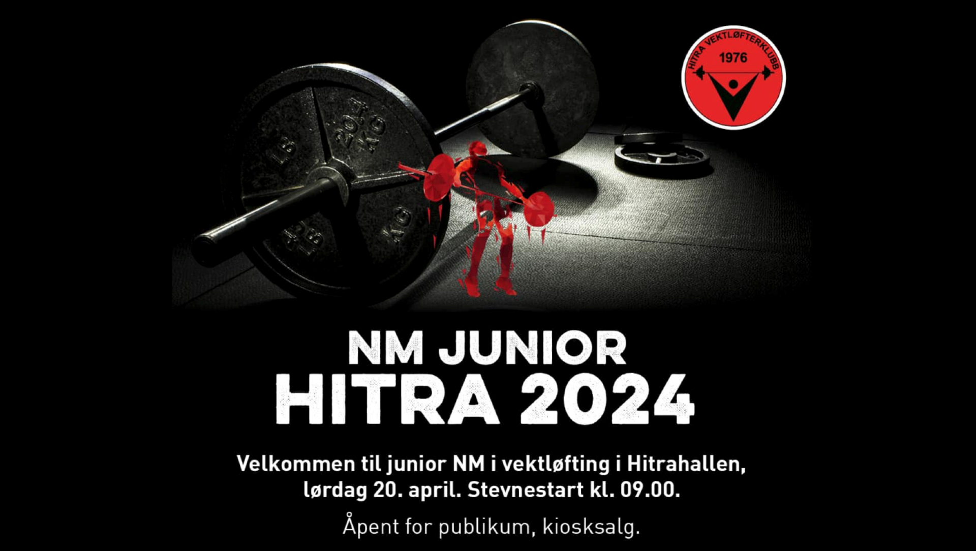 Hitra VK, Amedia og NVF klare for NM junior 2024