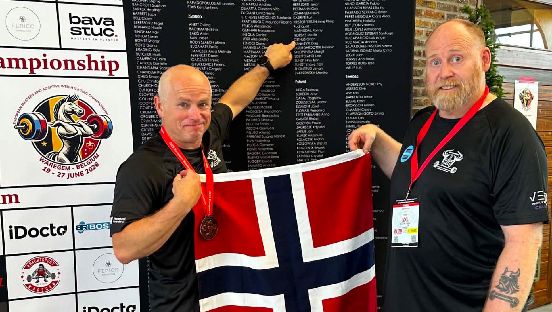 Norske veteranløftere klare for VM i Athen