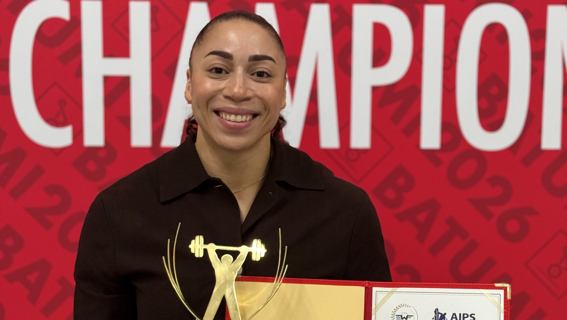 Solfrid Koanda kåret til Europas beste vektløfter for tredje gang