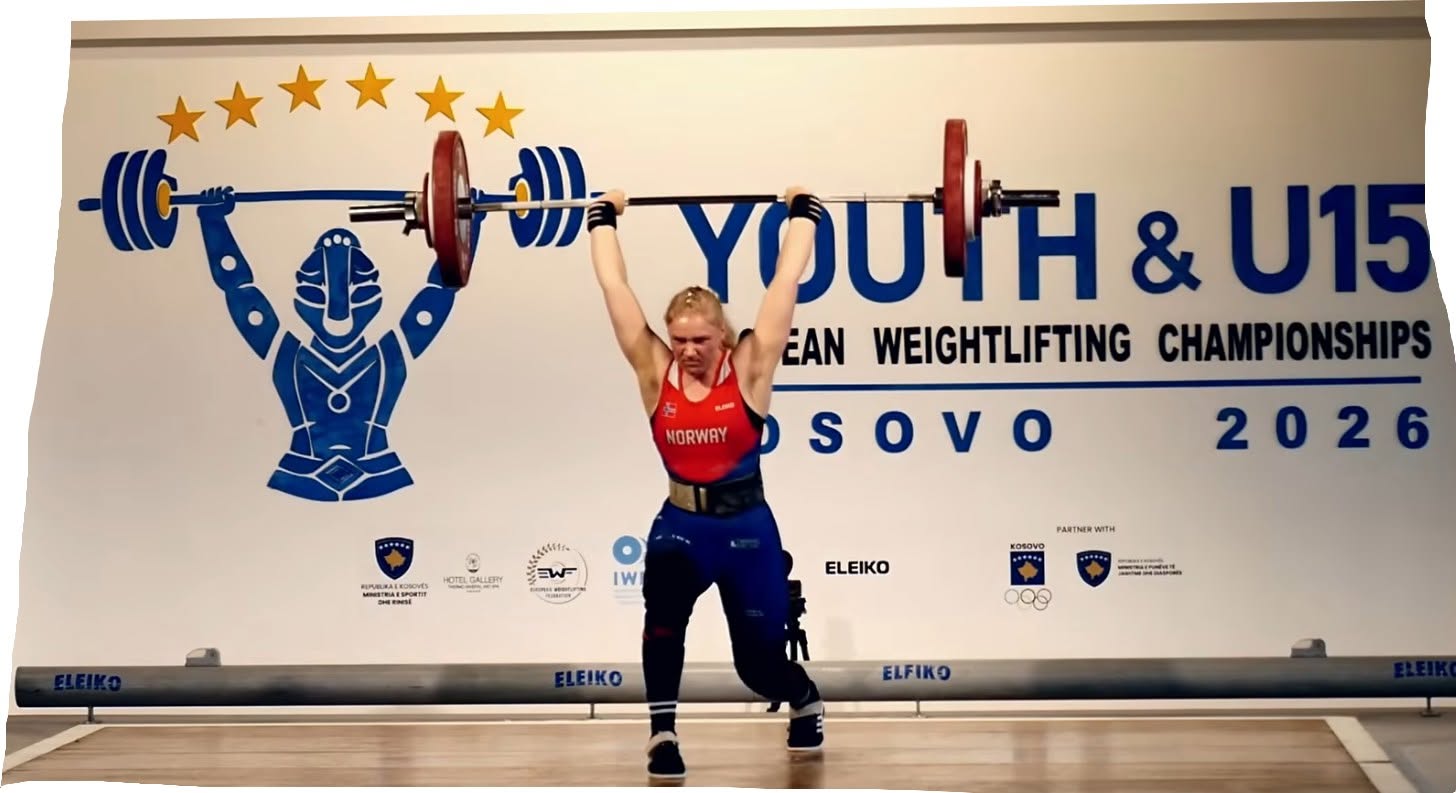 Sterke prestasjoner av Ingrid og Sandra i EM U15 og U17