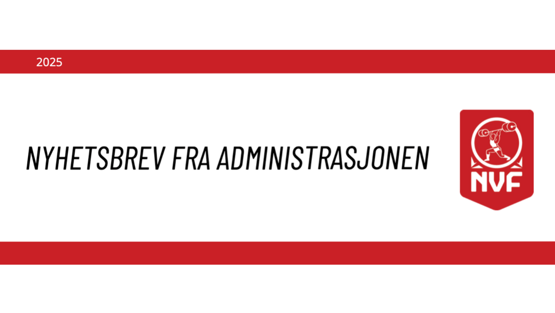 Nyhetsbrev mai 2025